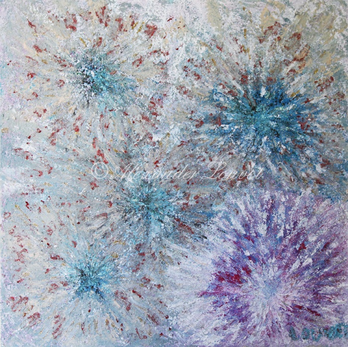 Painting "Magic Sea Stars" 60x60 Oil