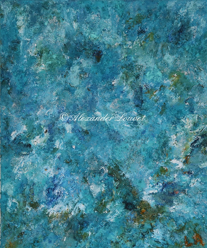 Painting "Blue Dream I" 60xw40