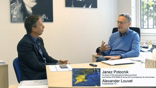 TOP Interview with Janez Potocnik on Powershoots TV