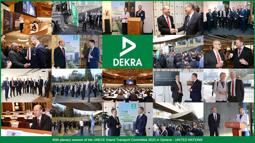 DEKRA @ ITC Conference 2023 at UNITED NATIONS in Geneva